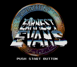 Заставка игры Earnest Evans